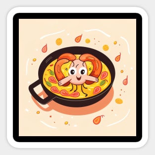 Paella Sticker